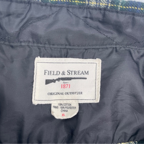 Field and Stream Flannel Button up Shirt XL - Picture 2 of 6